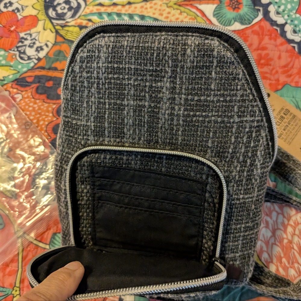 DIME BAGS Club Kid Mini Backpack - Secret Pocket! - Picture 7 of 8